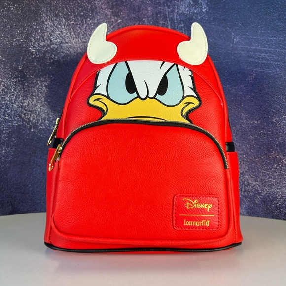 Loungefly Donald Duck Cosplay *OG Heart Logo* Mini Backpack